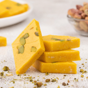 Kaju Kesar Katli